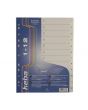 Plastregister KEBA A4 PP 1-12