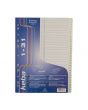 Plastregister KEBA A4 PP 1-31