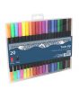 Fineliner SENSE dubbelspets 20-pack