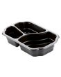 DUNIform 3-fack takeaway PP svart 246/FP