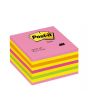 Notes POST-IT Kub 76x76 neonfärger