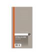 Spiralkladd 147x297mm 70g 96 blad linj
