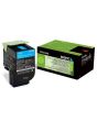 Toner LEXMARK 80C2HC0 802HC cyan