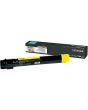 Toner LEXMARK C950X2YG gul