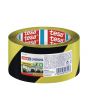 Golvmarkering TESA Signal 50mm x 66m svart/gul