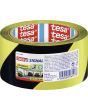 Golvmarkering TESA Signal 50mm x 66m svart/gul