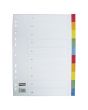 Plastregister otryckta A4 10-flik