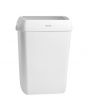 Papperskorg KATRIN 50L med lock vit