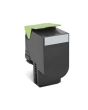 Toner LEXMARK 80C2XKE Svart