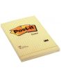Memoblock POST-IT rutat 102x152 gul