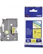 Tape BROTHER TZE621 9mm svart på gul