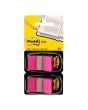 Index POST-IT 680 2x50 25x44mm cerise