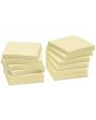 Notes INFO NOTES 75x75mm recy gul 12/FP