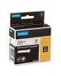 Tape Rhino flex nylon 12mm svart på vit