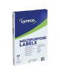 Etikett LYRECO 63,5x46,6mm 1800/FP