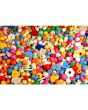 Träpärlmix pastell 750g