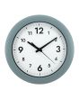 Väggur ALBA Easytime Ø30cm grå