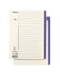 Pappregister Servo A4 1-52 lila flik