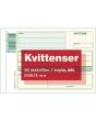 Blankett kvittens A6L 2x50 blad kopia
