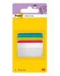 Index POST-IT stark 38x51v b/g/r/g 24/f