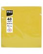 Servetter PRONAPPE 38x38cm gul 40/fp