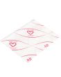 Städduk VILEDA Micron engångs röd 100/fp