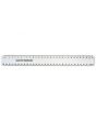 Linjal 30cm splitterfri vit 100/FP