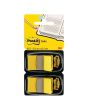 Index POST-IT 680 2x50 25x44mm gul
