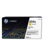 Toner HP CF332A 654A Gul