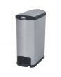 Papperskorg RUBBERMAID Slim Jim 50L stål