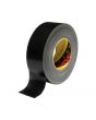 Tejp textil plastbelagd 50m x 50mm svart