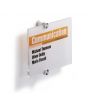 Dörrskylt DURABLE Crystal Sign 148x210mm