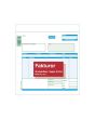 Blankett faktura 2/3 A4 2x50 blad