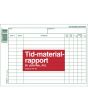 Blankett tid- och materialrapport A5L