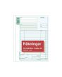 Blankett räkning med kopia A5 50 blad