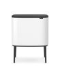 Papperskorg BRABANTIA Bo Touch 36L vit