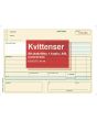 Blankett kvittens numrerad A5L 2x50 blad