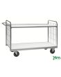 Hyllvagn 9000 2 hyllplan 1390x650x1025mm