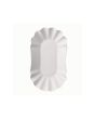 Tallrik PURE 105x175x30mm vit 250/fp