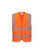 Varselväst PW C375 orange kl 2 2XL