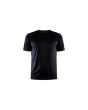 Tränings tee CORE herr svart 2XL
