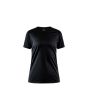 Tränings tee CORE dam svart XS