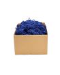 Crinkle craft mörkblåa pappersstrimlor 1kg