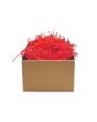Crinkle craft röda pappersstrimlor 1kg