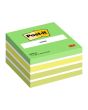Notes POST-IT Kub 76x76mm grön/vit