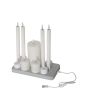 Ljus STAR T Flamme LED med laddare mix