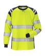 T-Shirt Flam Kl 3 Dam Gul/Marin 2XL