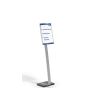 Skyltställ golv INFO SIGN STAND A3