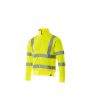 Sweatshirt Med Blixtlås Hi-Vis Gul 2XL