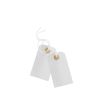 Etikett Manilla Tags 9x5cm vit 10/fp